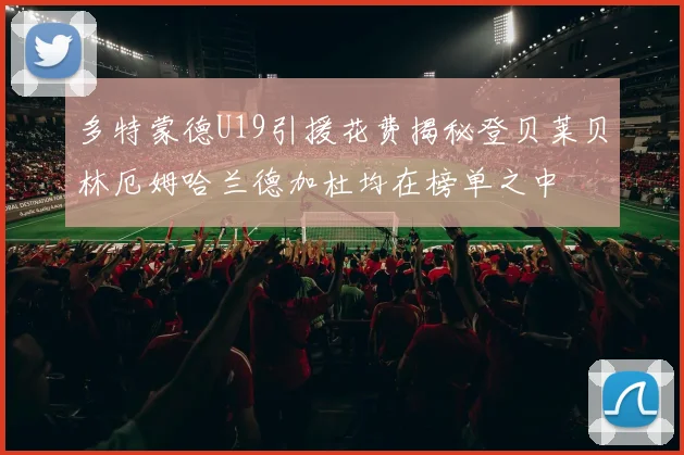 多特蒙德U19引援花费揭秘登贝莱贝林厄姆哈兰德加杜均在榜单之中